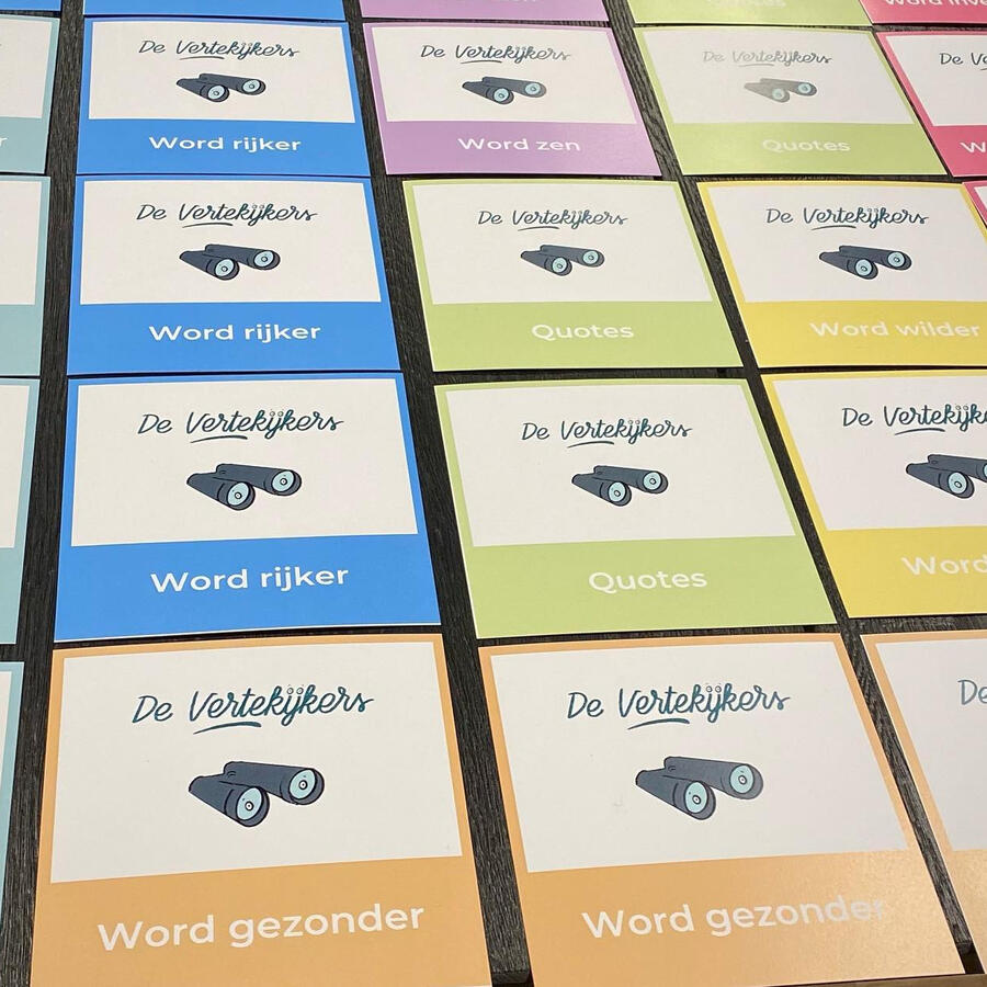 Kaartjes en thema&#39;s
