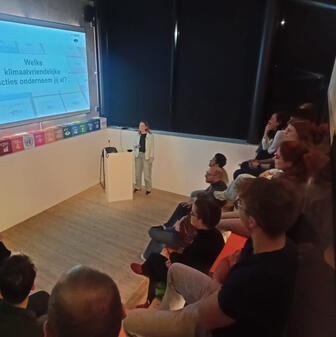 workshop vereniging aan de slag met duurzaamheid